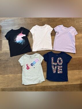 Girls short sleeve shirts